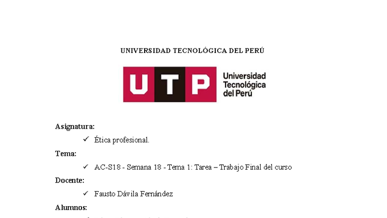 Trabajo Final de Ética Profesional - CEPCP Análisis de Abuso de ...