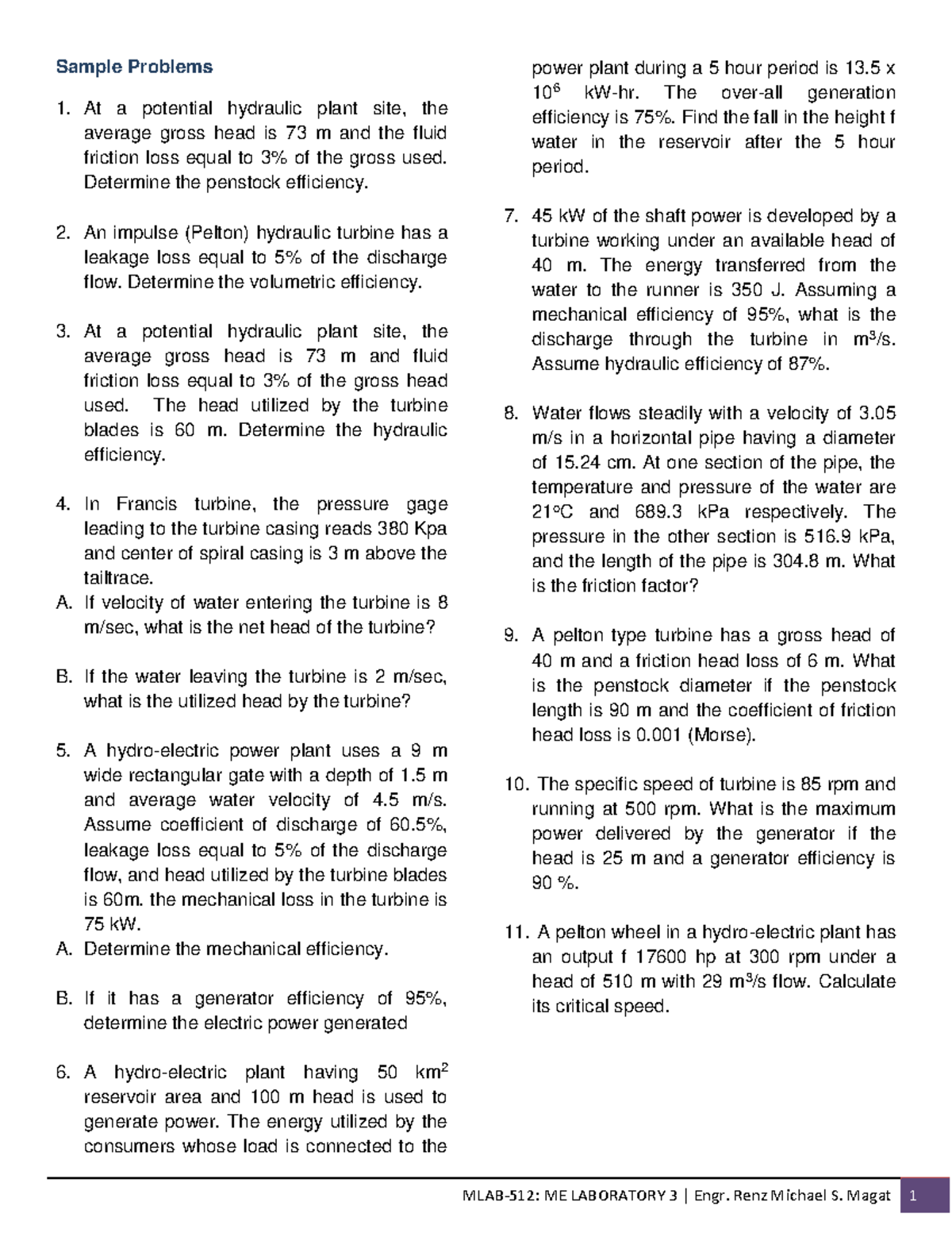 MLAB-512 Final Exam Practice Problems with Answer Keys - Studocu