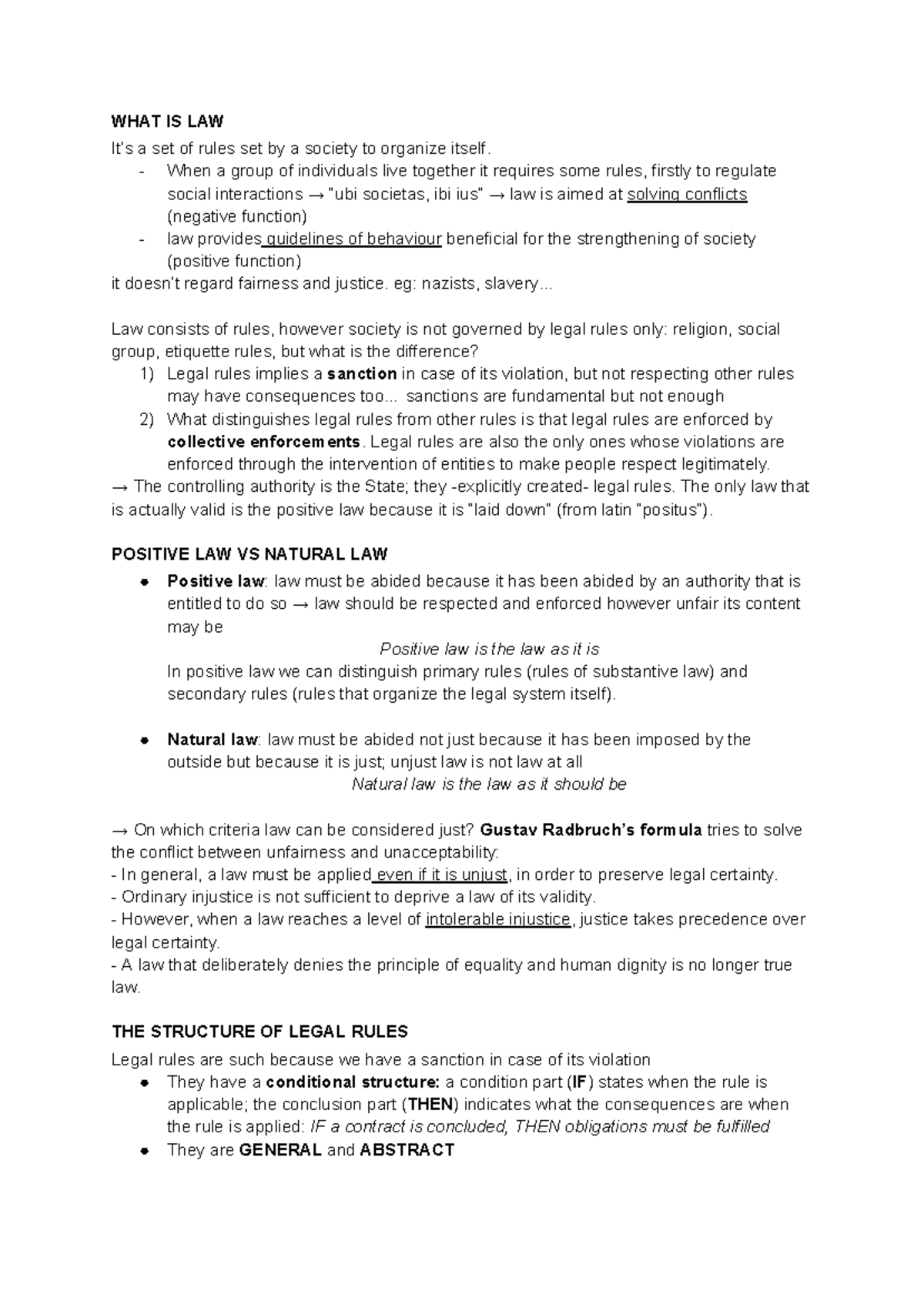 Introduction to Law: Understanding Legal Rules and Their Functions ...