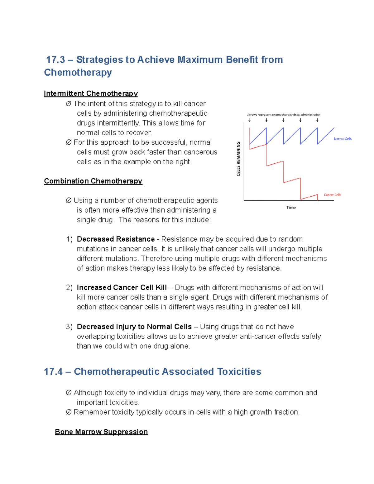 17.3 Strategies to Achieve Maximum Benefit from Chemotherapy - 17 ...