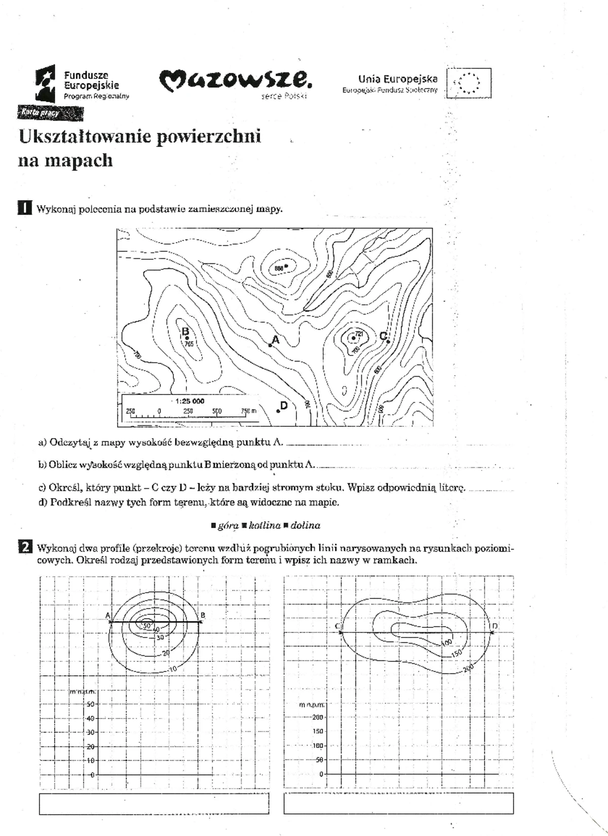 Dział. IV. Gospodarka Europy Test (z widoczną punktacją) - Grupa A