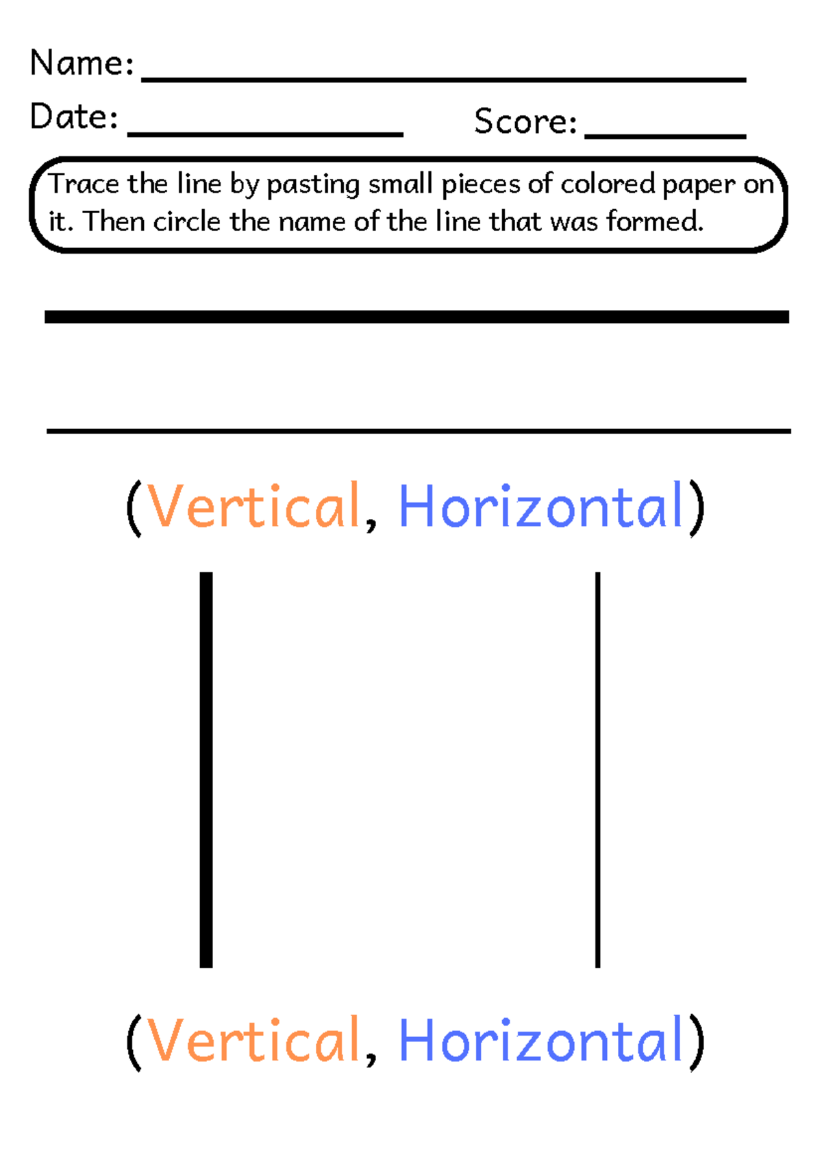 PACE-G2-Art Types-of-Lines - Date: Trace the line by pasting small ...