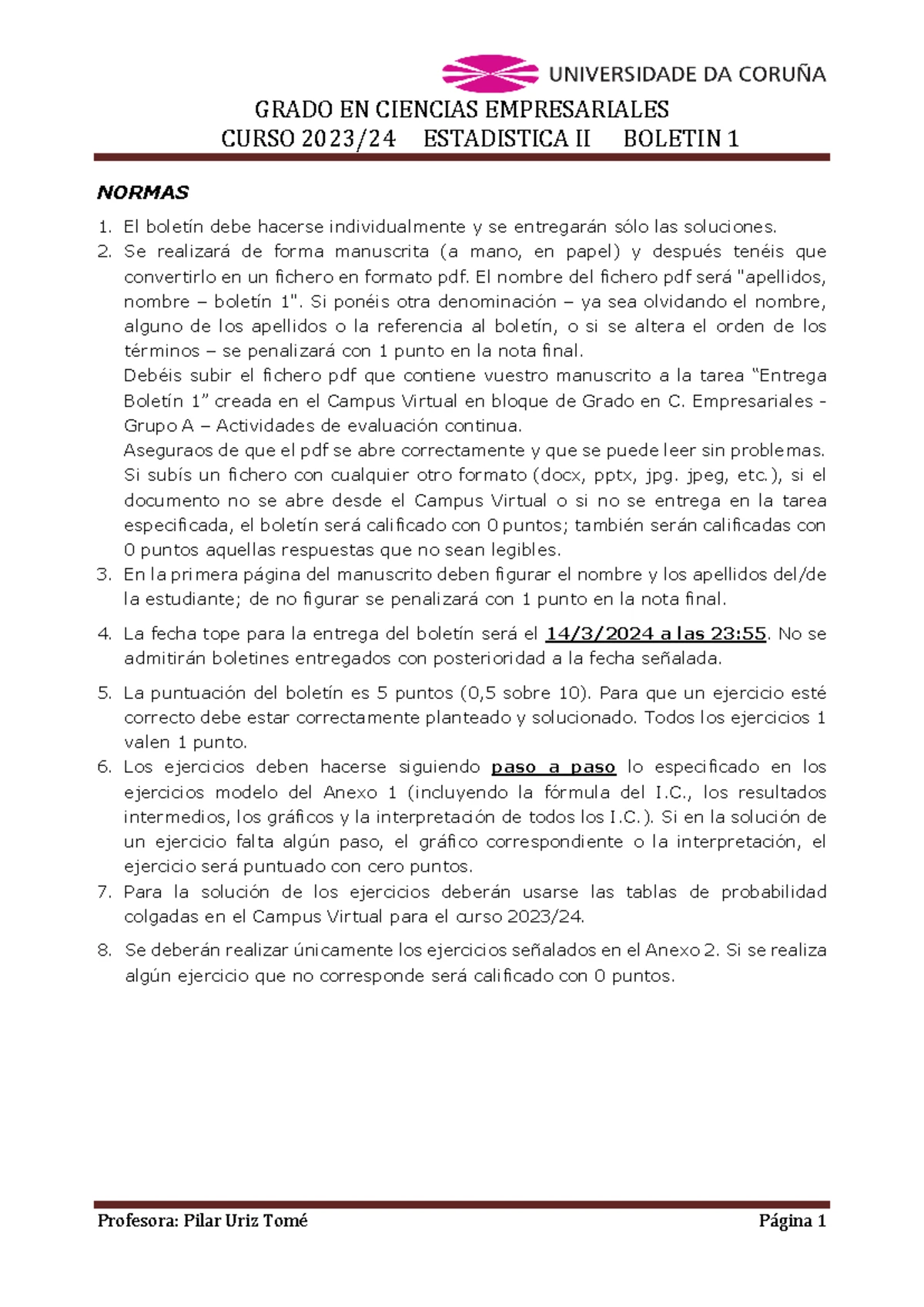 Ejercicios Resueltos - Tema 5 de Probabilidades (Curso Estudios) - Studocu