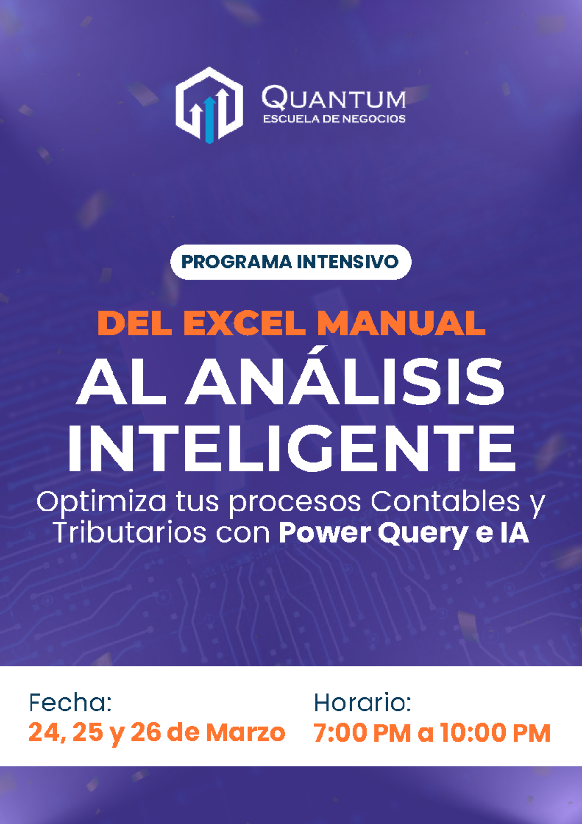 Taller Intensivo de Excel y Análisis Inteligente con IA - Marzo 2026 ...