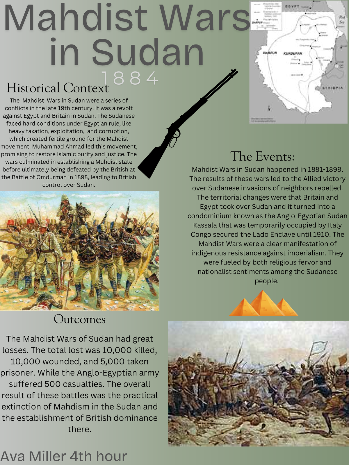 Mahdist Wars in Sudan: Historical Context and Outcomes Analysis - Studocu