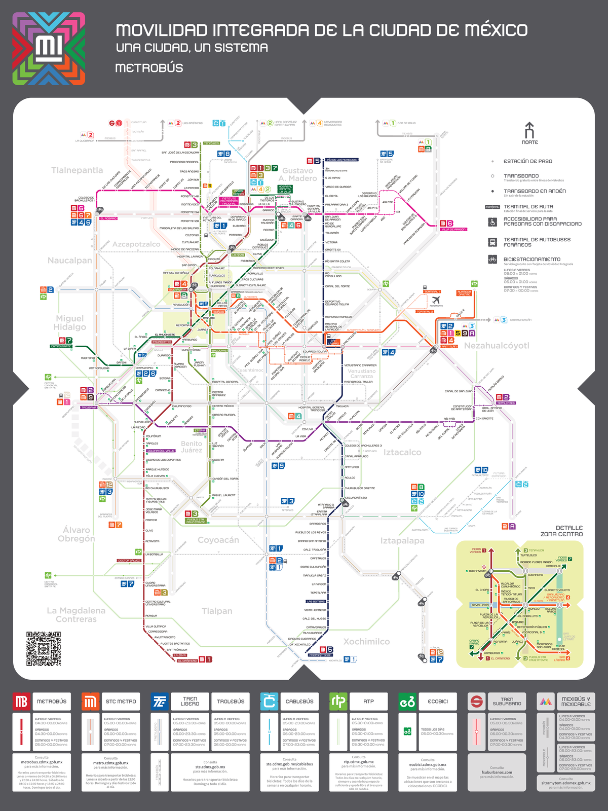 Mapa MIMB 061023 VE6 - Rutas y Horarios del Mexibús - Studocu