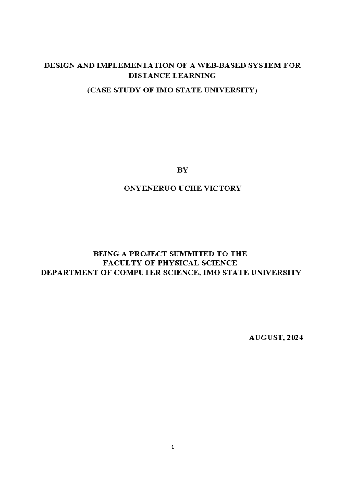 6827 - Design & Implementation of Web-Based Distance Learning System ...