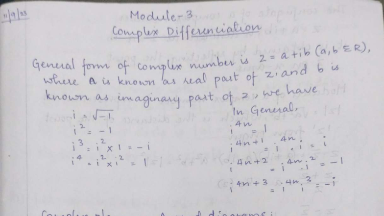 Mod 3 - Complex Differentiation Lecture Notes - Studocu