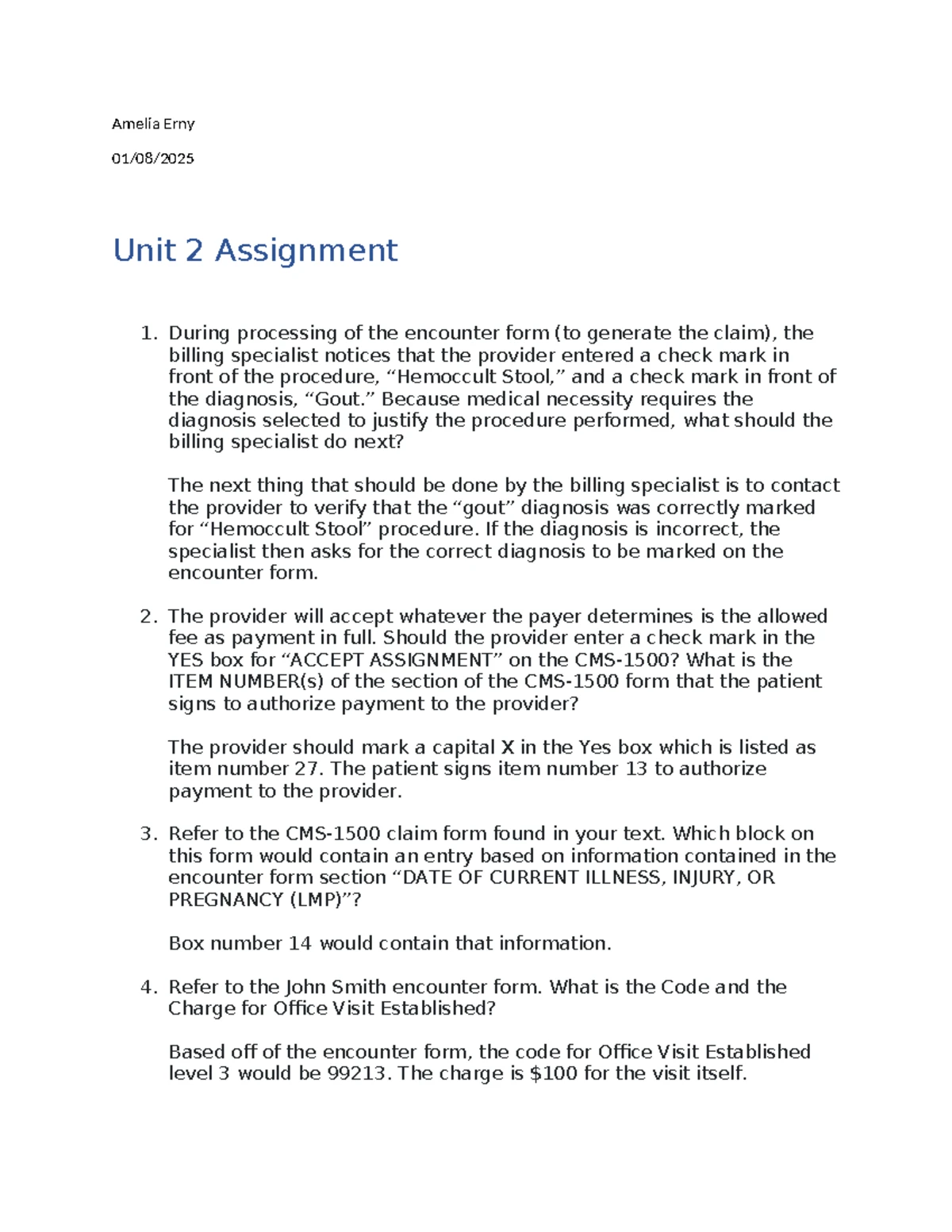 Unit 8 Assignment: Overview of Healthcare Insurance Plans - Studocu