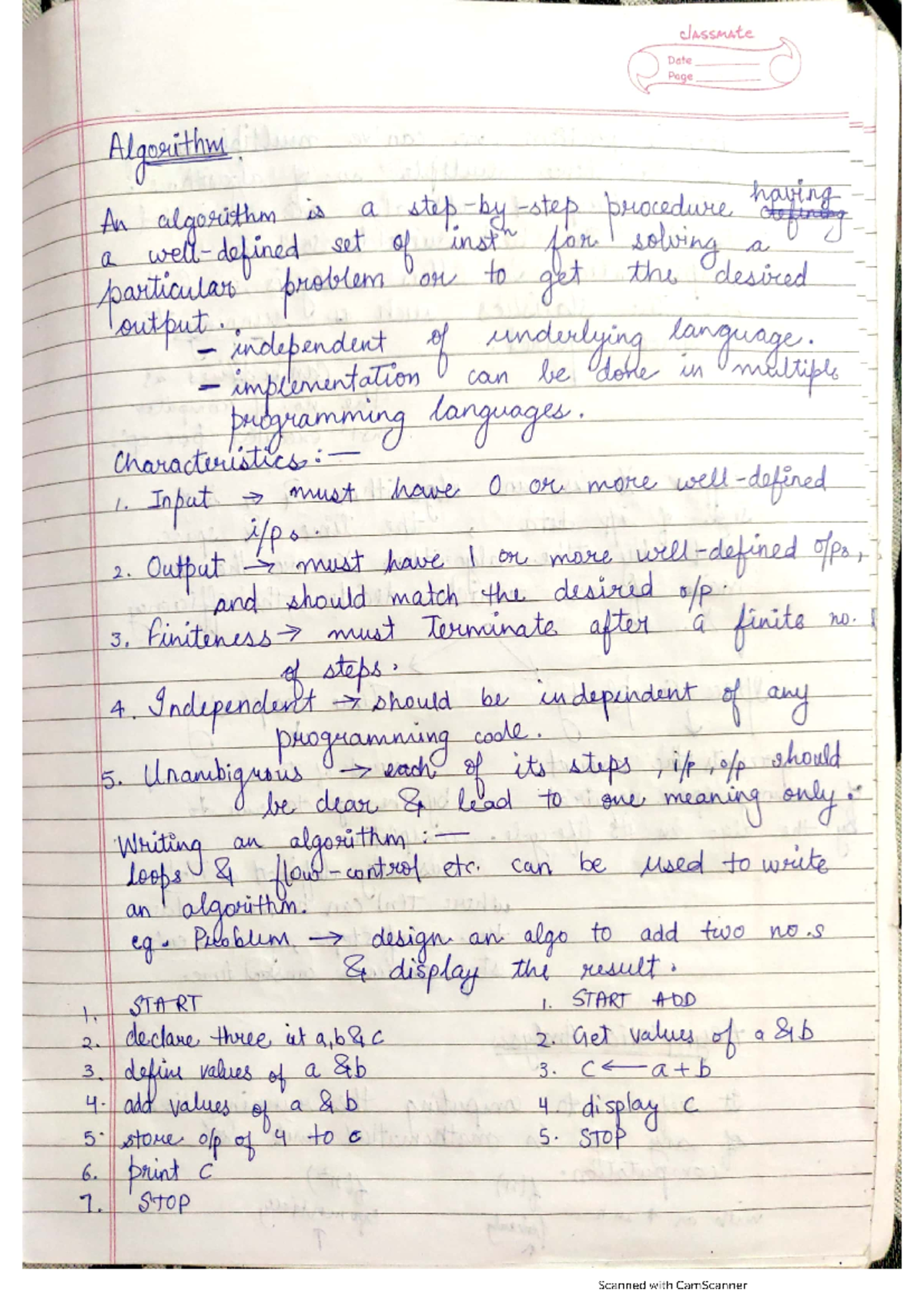 DSA notes by DC - dsg - Data Structure and Algorithm - Studocu
