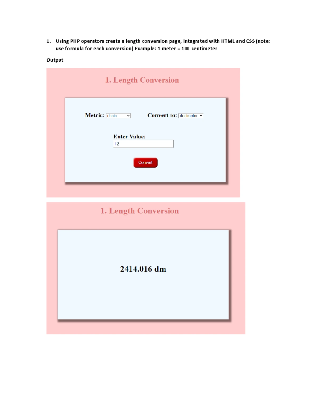 SA2 PHP Arrays and Predefined Functions Payod - DEPARTMENT OF COMPUTER ...