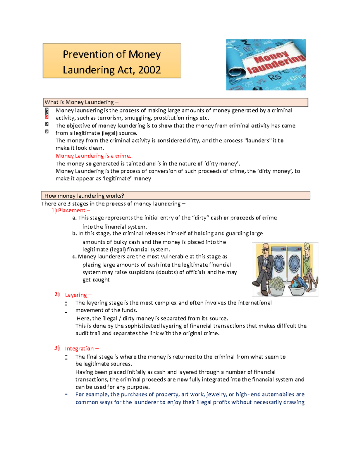 PMLA 2002 - Comprehensive Overview of the Prevention of Money ...