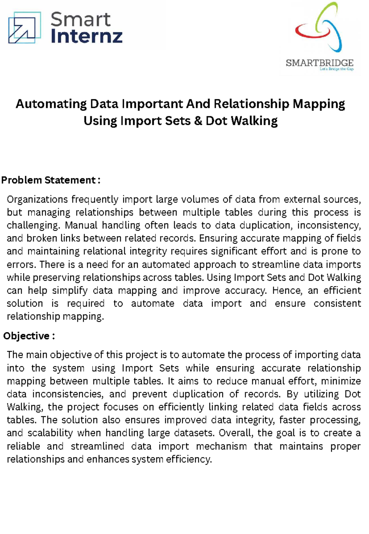 Automating Data Import & Relationship Mapping Using Import Sets (NM ...