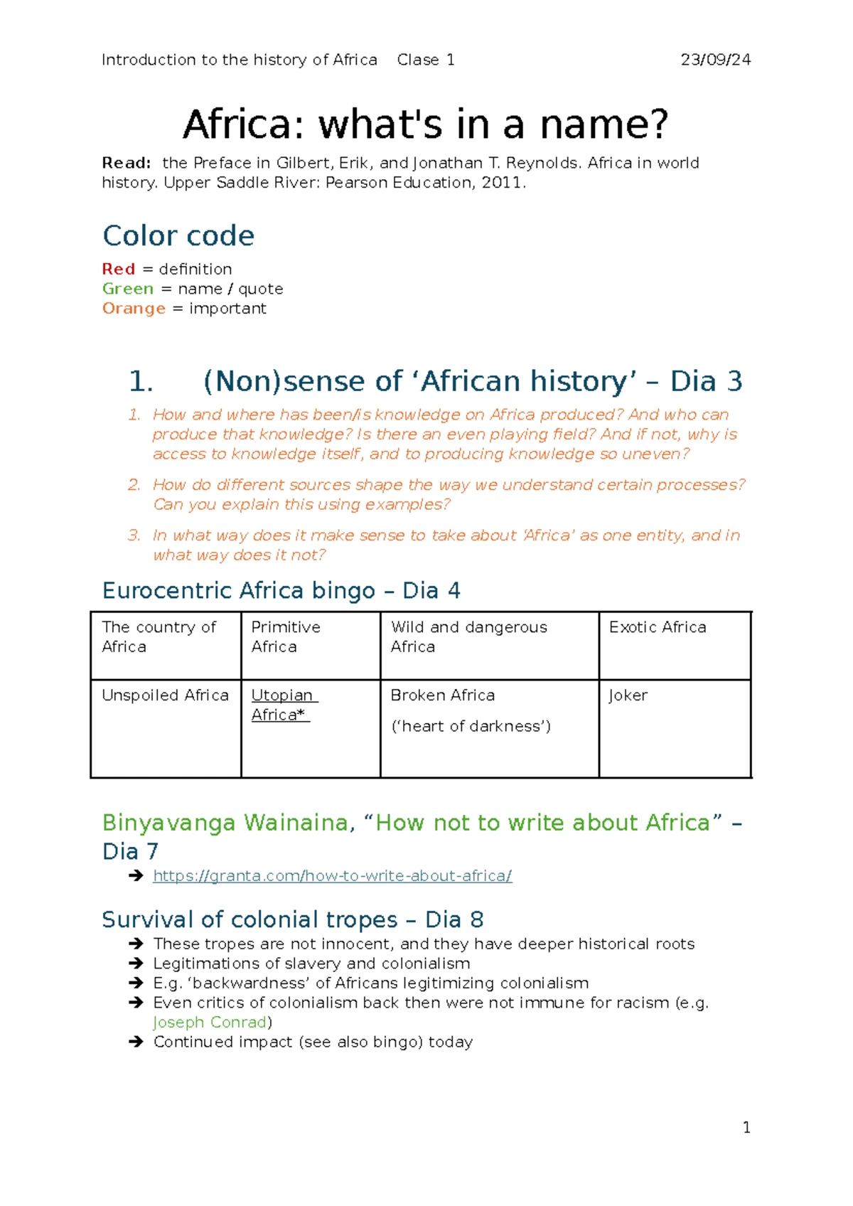History of Africa class 2 text - Chapter 2 Physical Context of African ...