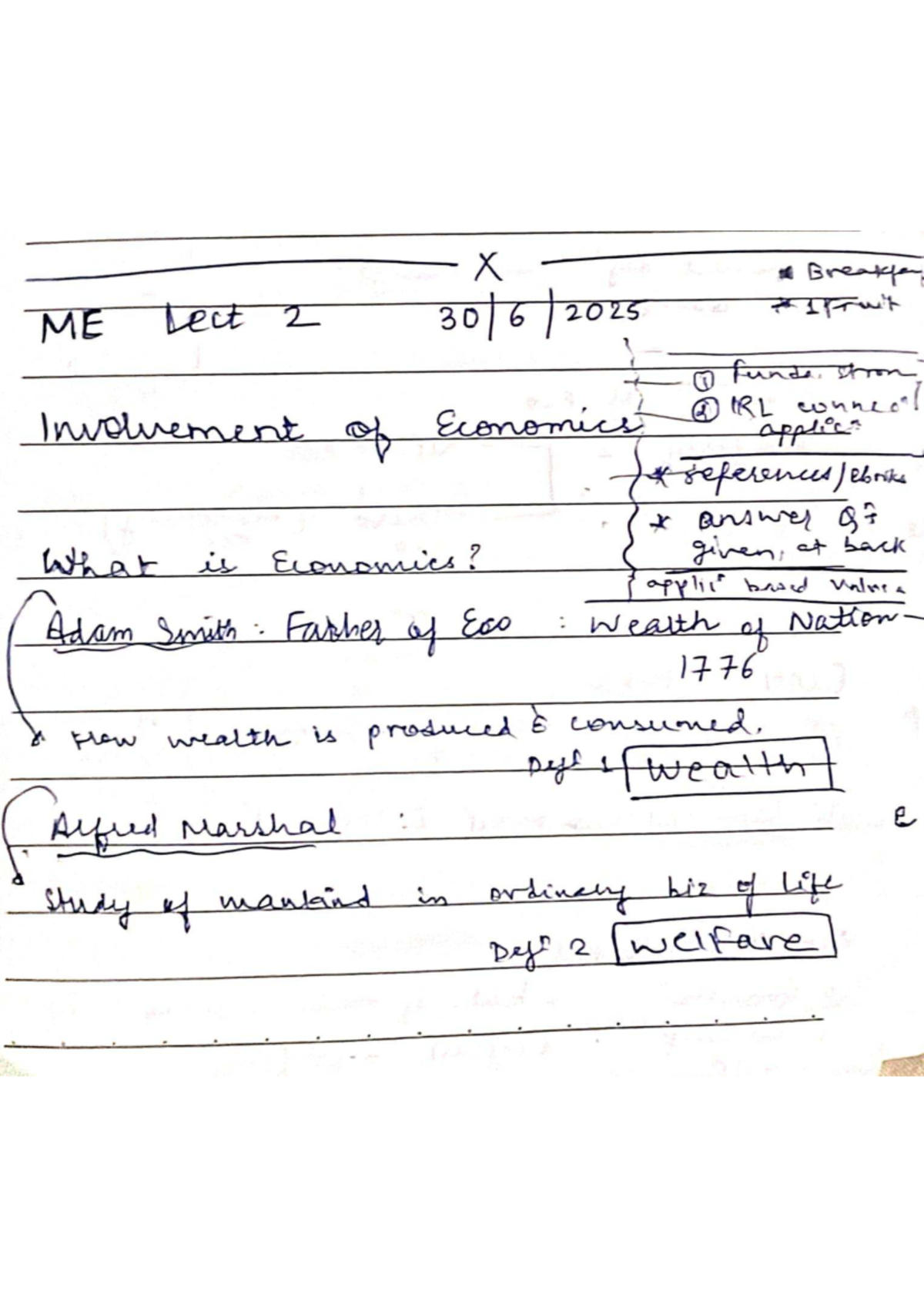 ME Lecture Notes: Understanding Economics and Decision Making - Studocu