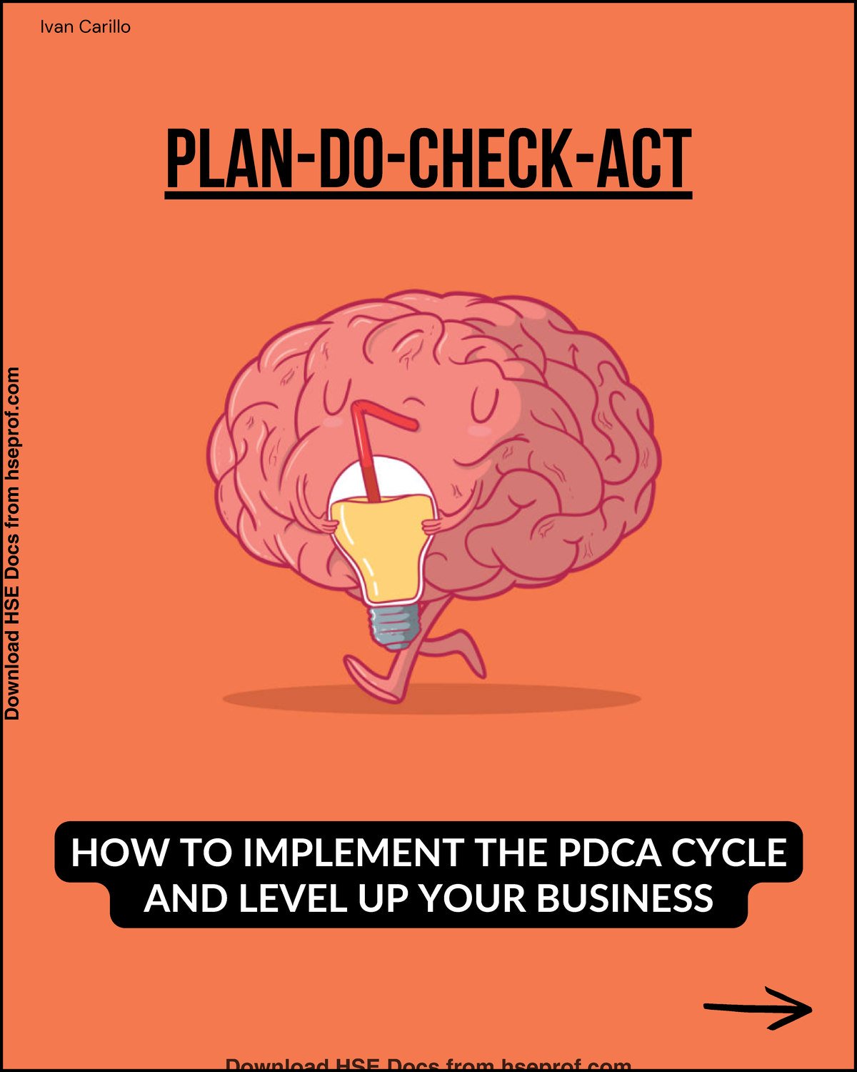 Understanding the PDCA Cycle: Implementing Continuous Improvement - Studocu