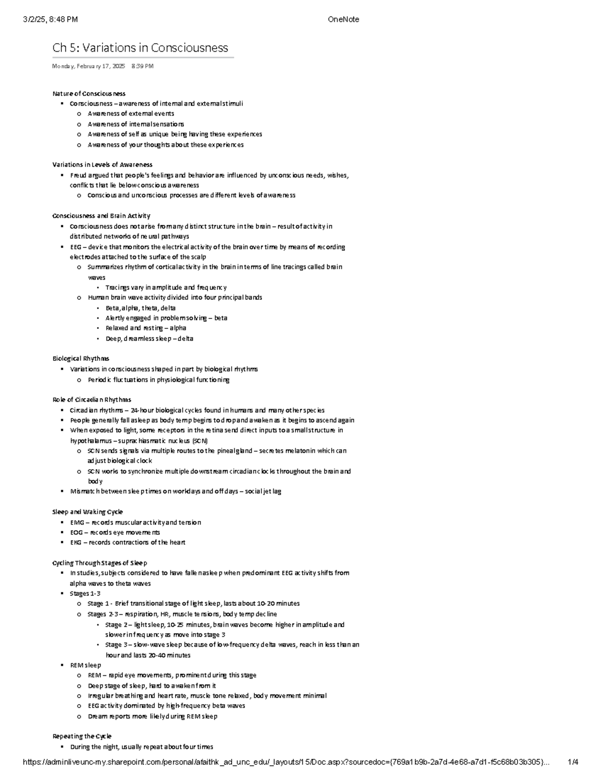 PSYC 101 - psych notes from textbook and lectures on chapters 1-7 - Ch ...