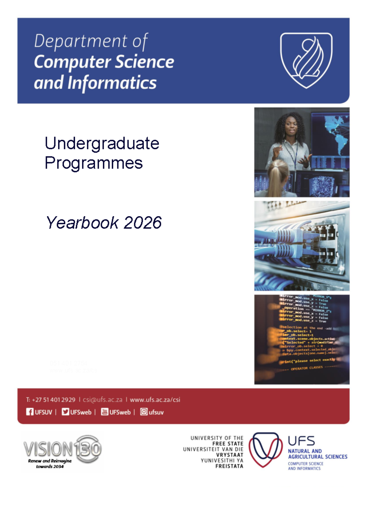 Undergraduate Programmes Yearbook 2026 - Computer Science & IT - Studocu