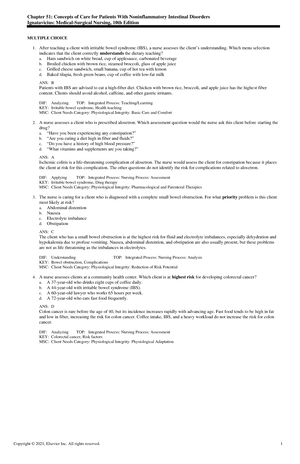 Exam View - Chapter 48 - exam prep - Chapter 48: Assessment of the ...