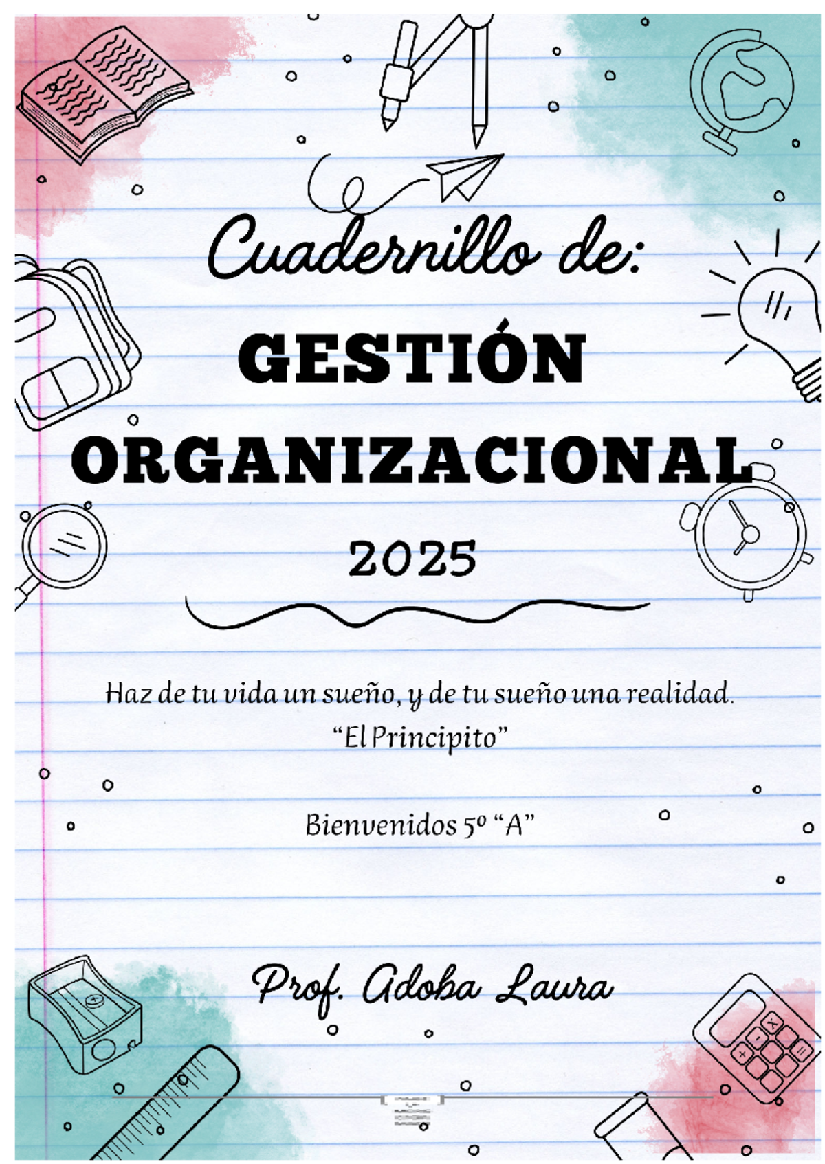 Cuadernillo de Gestión: Conceptos Clave y Modelo Organizacional 2025 - Document Preview