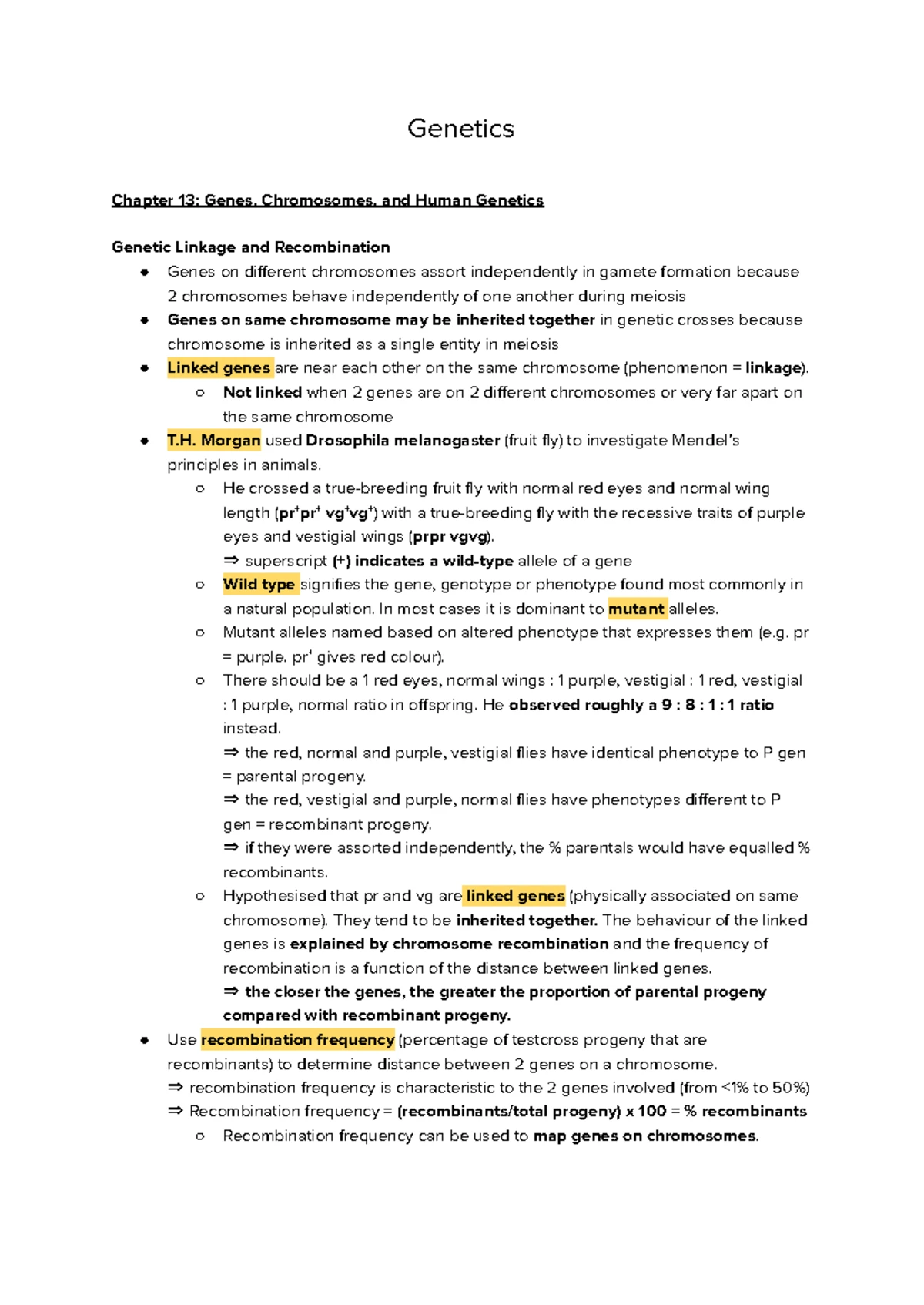 Bio124 - Comprehensive Notes on Evolution and Natural Selection - Studocu