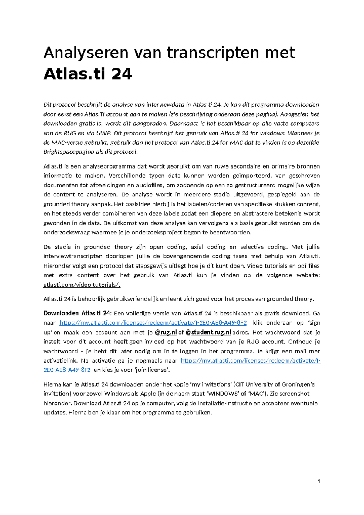Protocol voor Analyseren van Transcripten met Atlas.ti 24 (Windows ...
