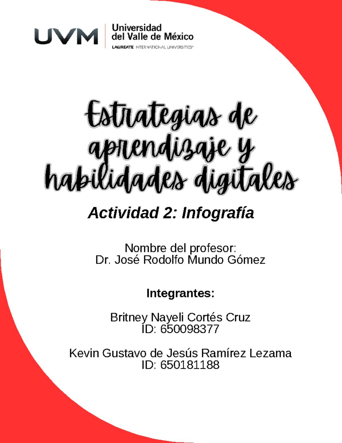 Estrategias de Aprendizaje y Habilidades Digitales UVM - Studocu