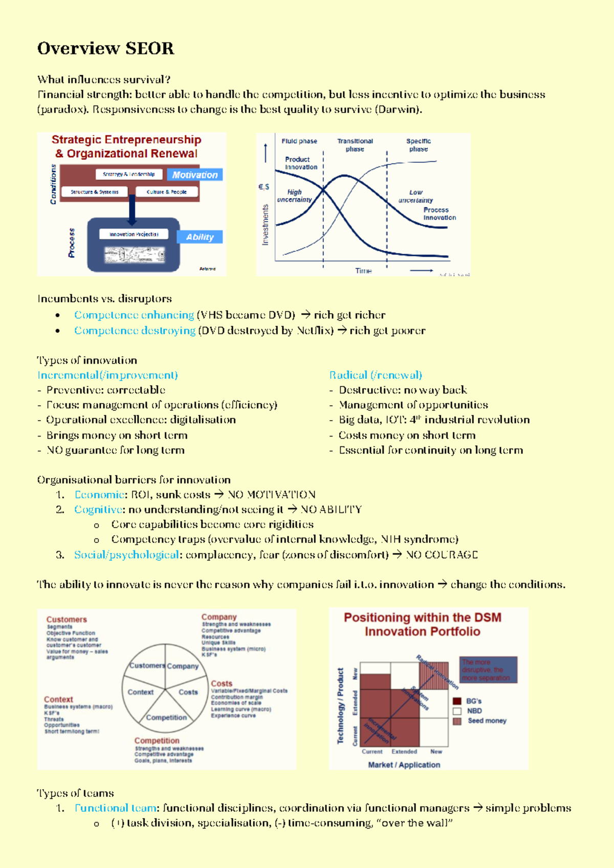 SEOR 101: Innovation Strategies and Organizational Survival Insights ...
