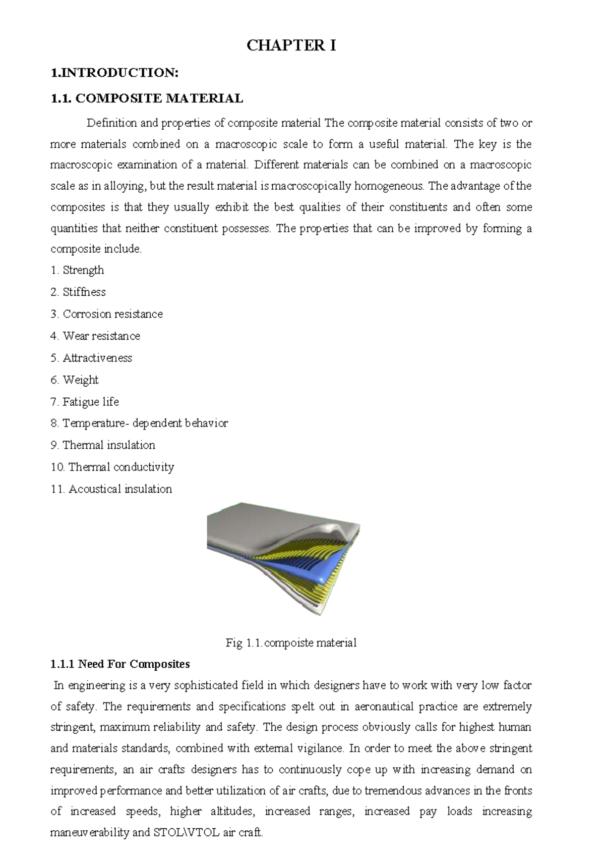 palmyra fibre composite material strength analysis - CHAPTER I 1: 1 ...