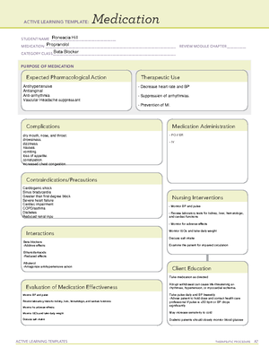 Benzotropine - Drug Card - ACTIVE LEARNING TEMPLATES THERAPEUTIC ...