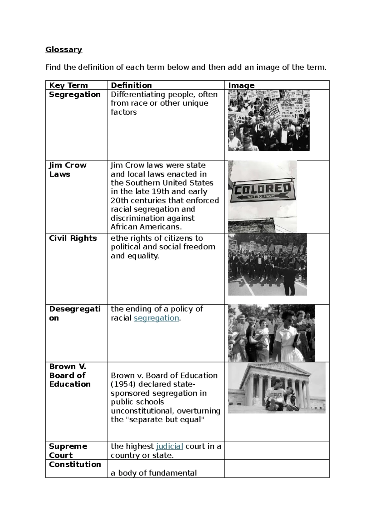 Lesson 1: The American Dream in the 1950s - Cultural Change ...