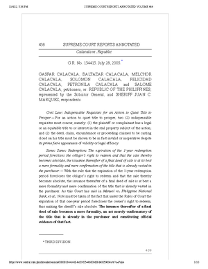 Case Law Compendium Chapters 4-7 - CHAPTER 4 POWER OF EMINENT DOMAIN ...