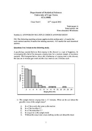 Further Education and Training - Statistics - Studocu