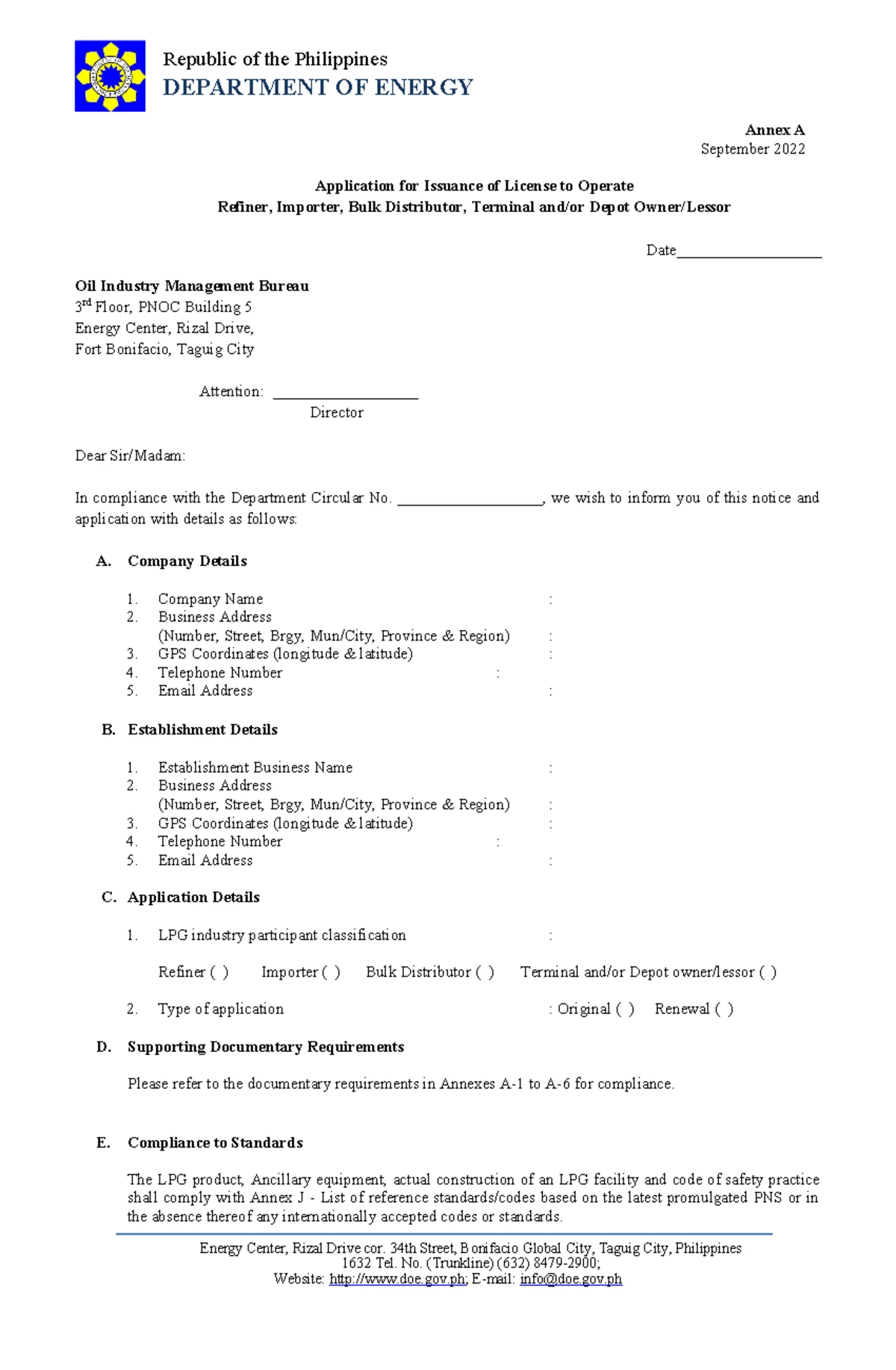 MRO IV No. 51 - Application for Coastwise/Bay River Yacht License - Studocu