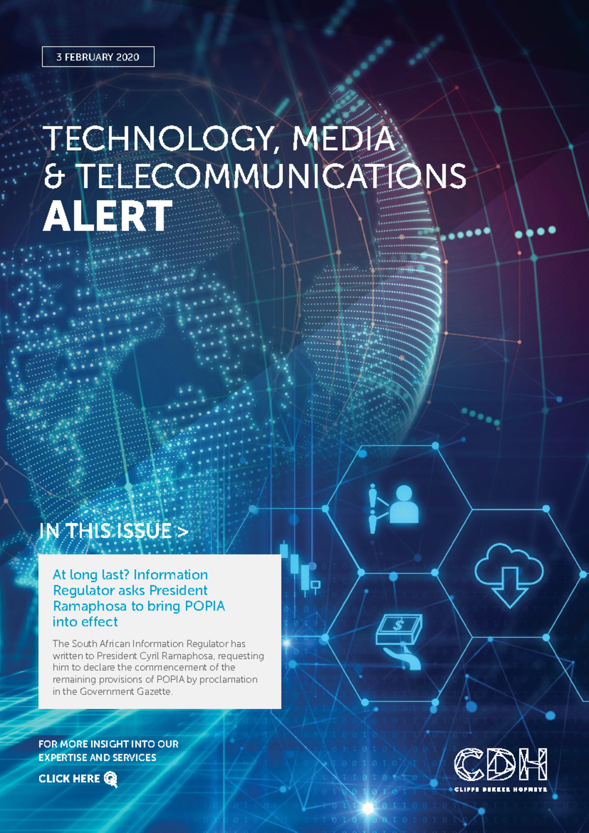 Technology Media Telecommunications Alert 3 February 2020 - IN THIS ...