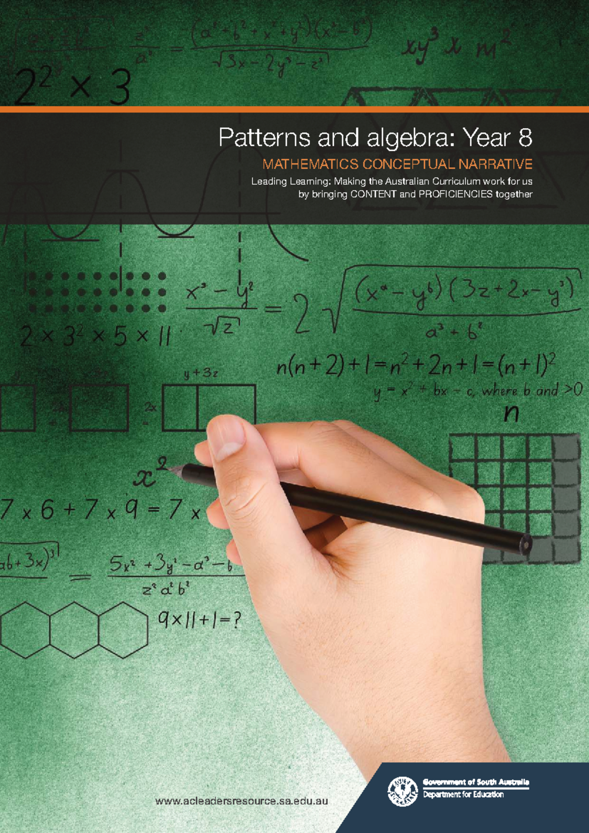 Patterns and Algebra: Year 8 Mathematics Conceptual Narrative - Studocu