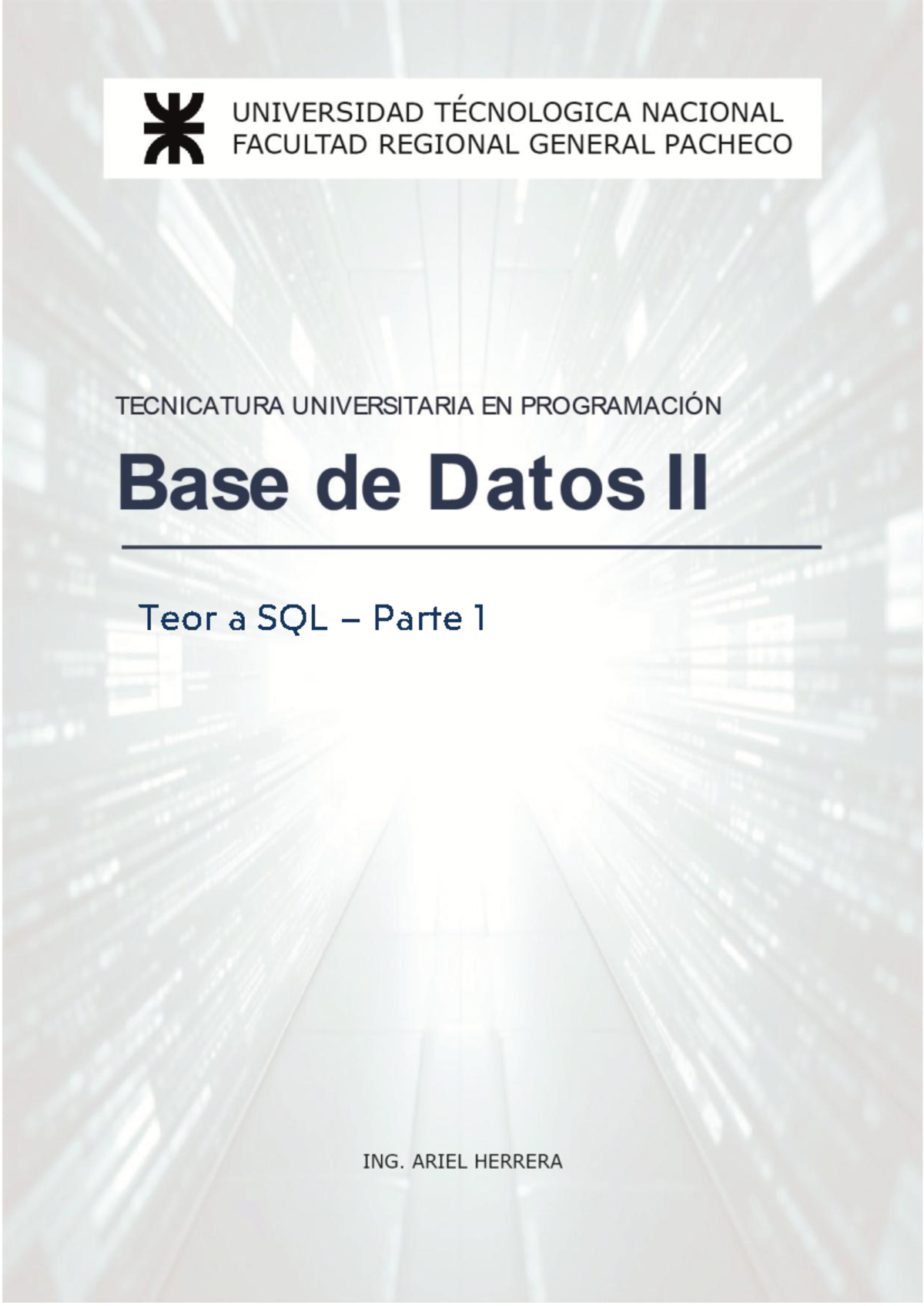 Teoría SQL - Comandos y Consultas en Base de Datos II - Studocu