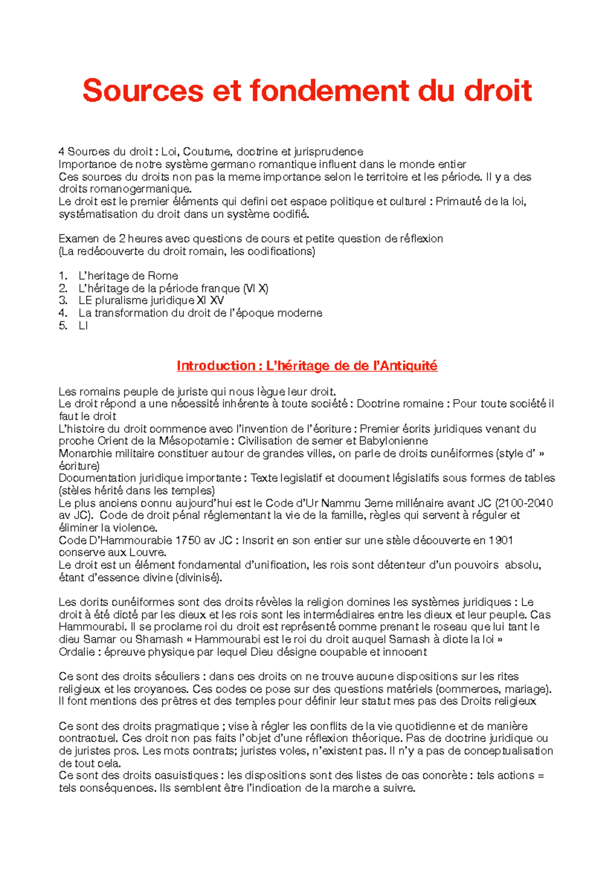 Sources et fondement du droit CM - Sources et fondement du droit 4 ...