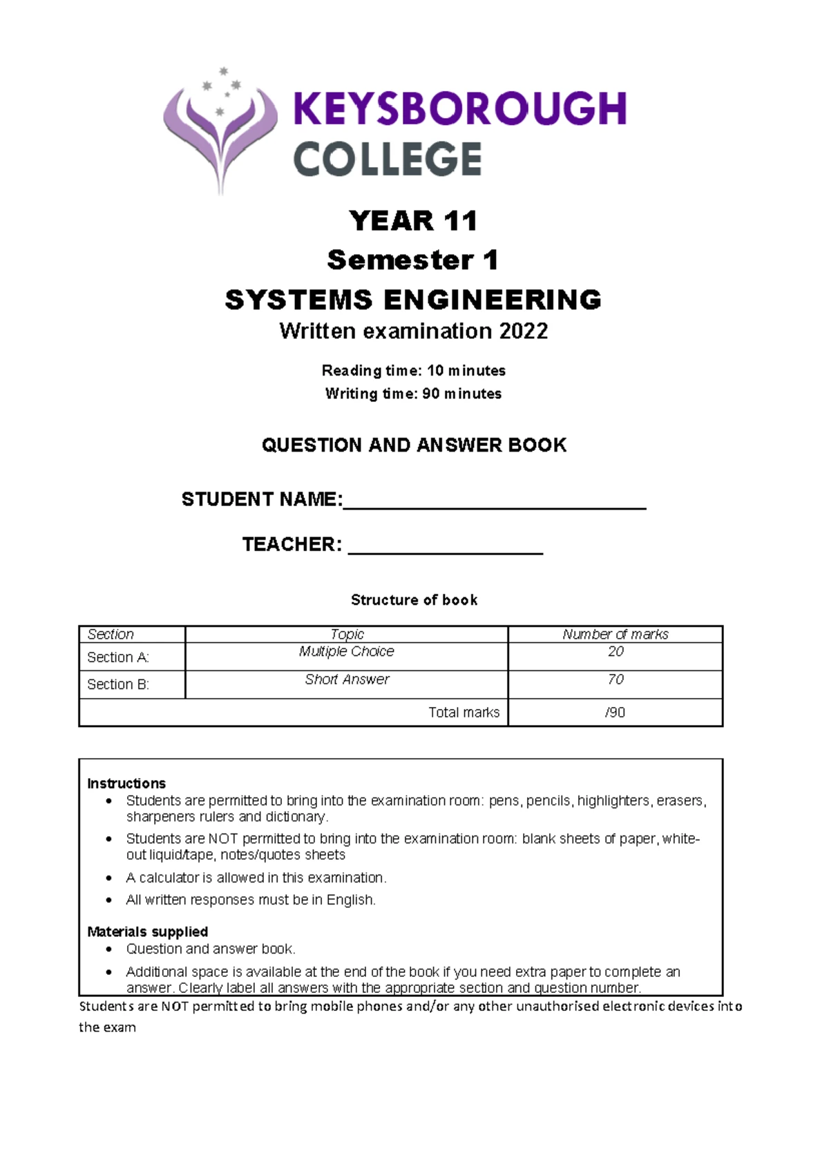 Discrete Mathematics: Logic and Statements Summary Notes 1 - Studocu
