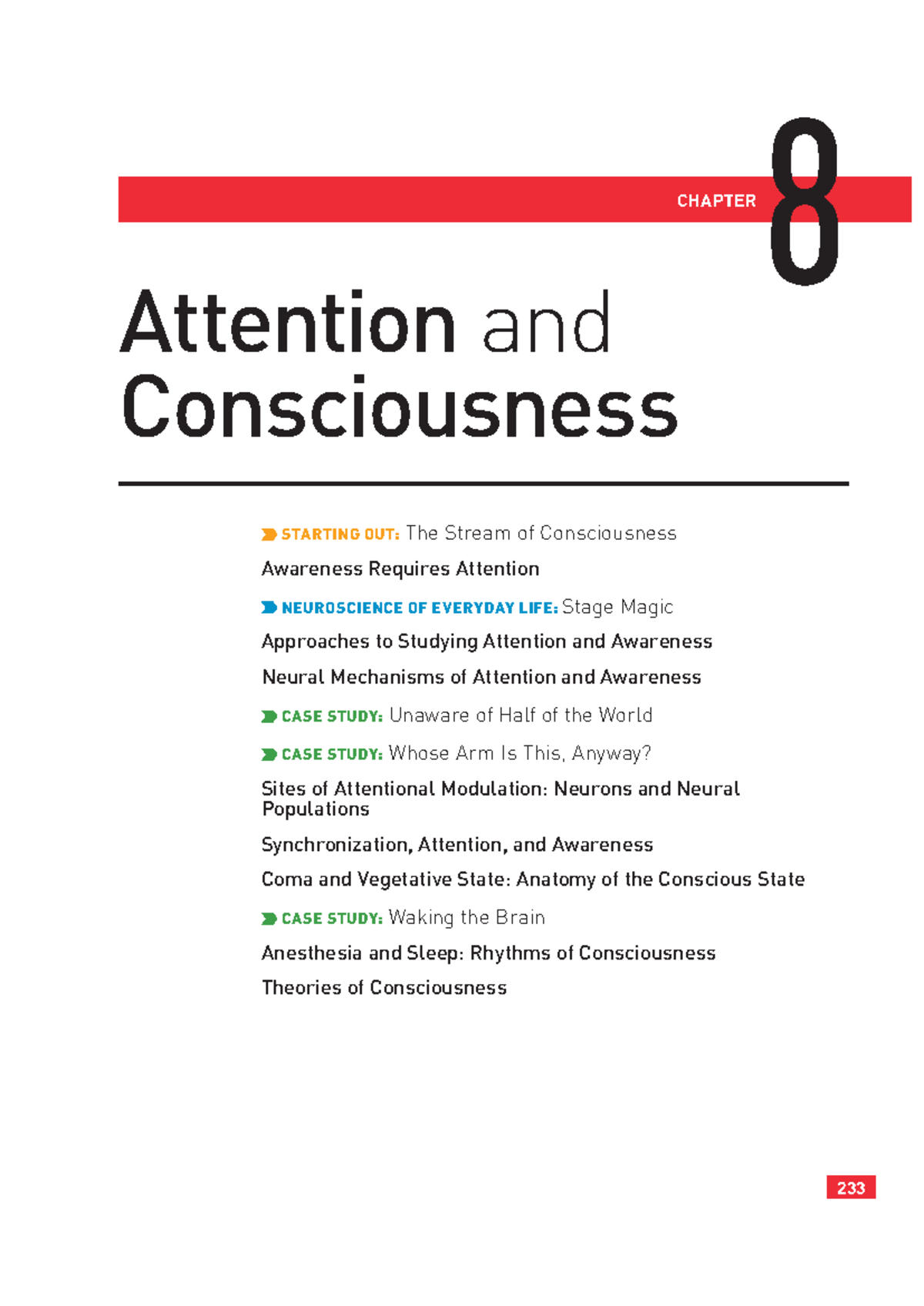 Brain and Behavior: Understanding Attention and Consciousness (CNS 101 ...