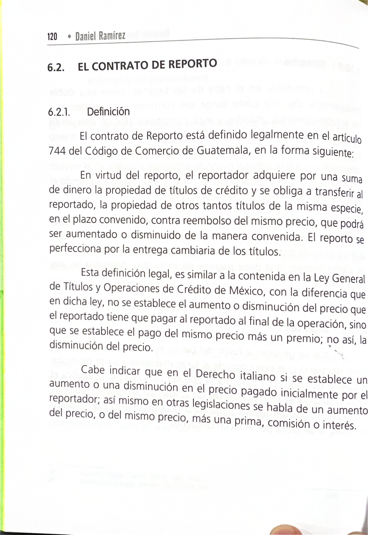 Derecho Bancario y Bursátil: Análisis del Contrato de Reporto y Leasing ...