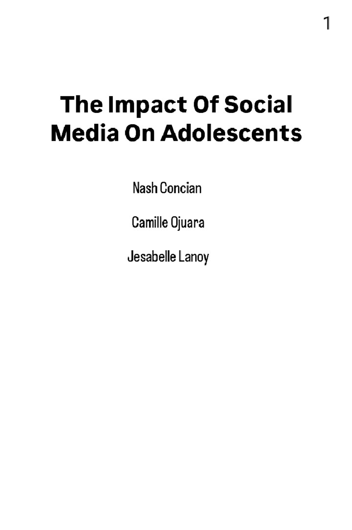 The Impact of Social Media on Adolescent Development: A Literature ...