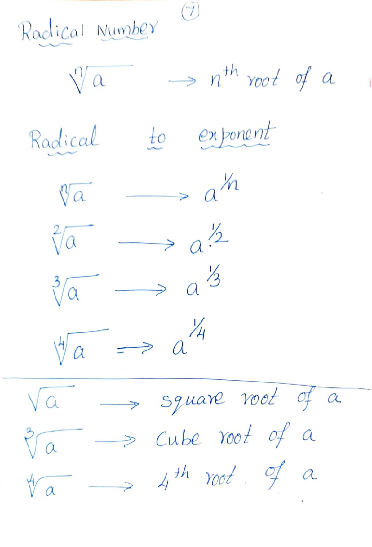 Chapter 1 Part 4: Understanding Roots and Square Roots in Depth - Studocu