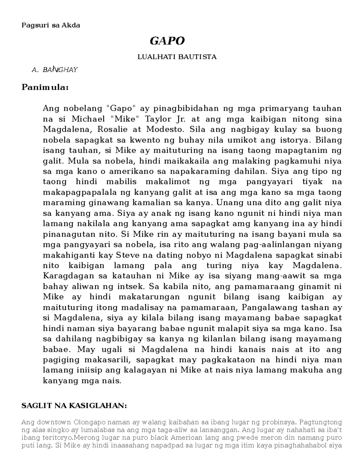 Pagsuri sa 
