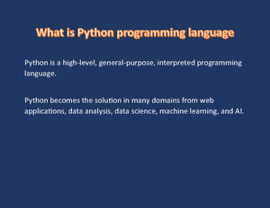 Software Development Life Cycle and Algorithm Analysis Overview ...
