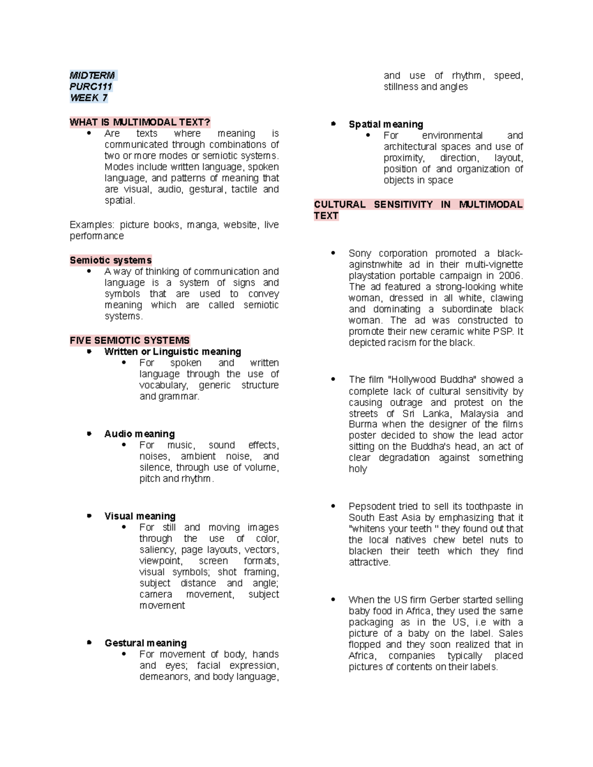 Midterm PURC - MULTIMODAL TEXT - MIDTERM PURC WEEK 7 WHAT IS MULTIMODAL ...
