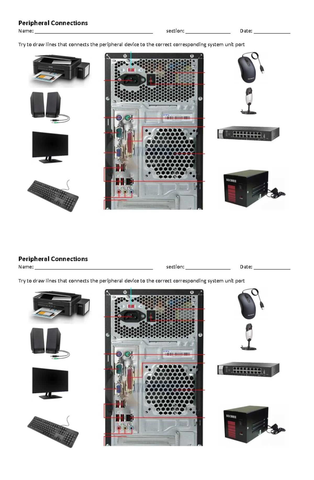 Computer Hardware Servicing: Objectives and Module Guide (CS101) - Studocu