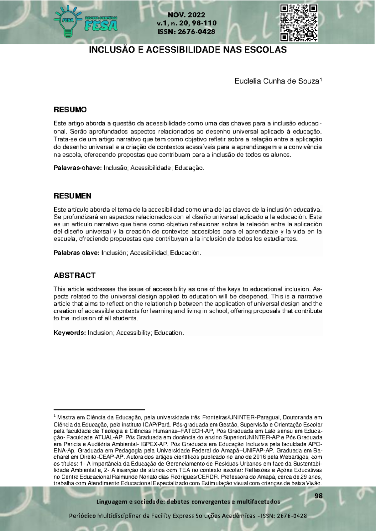 219-Texto do Artigo-750-1-10-20221125 - Linguagem e sociedade: debates ...