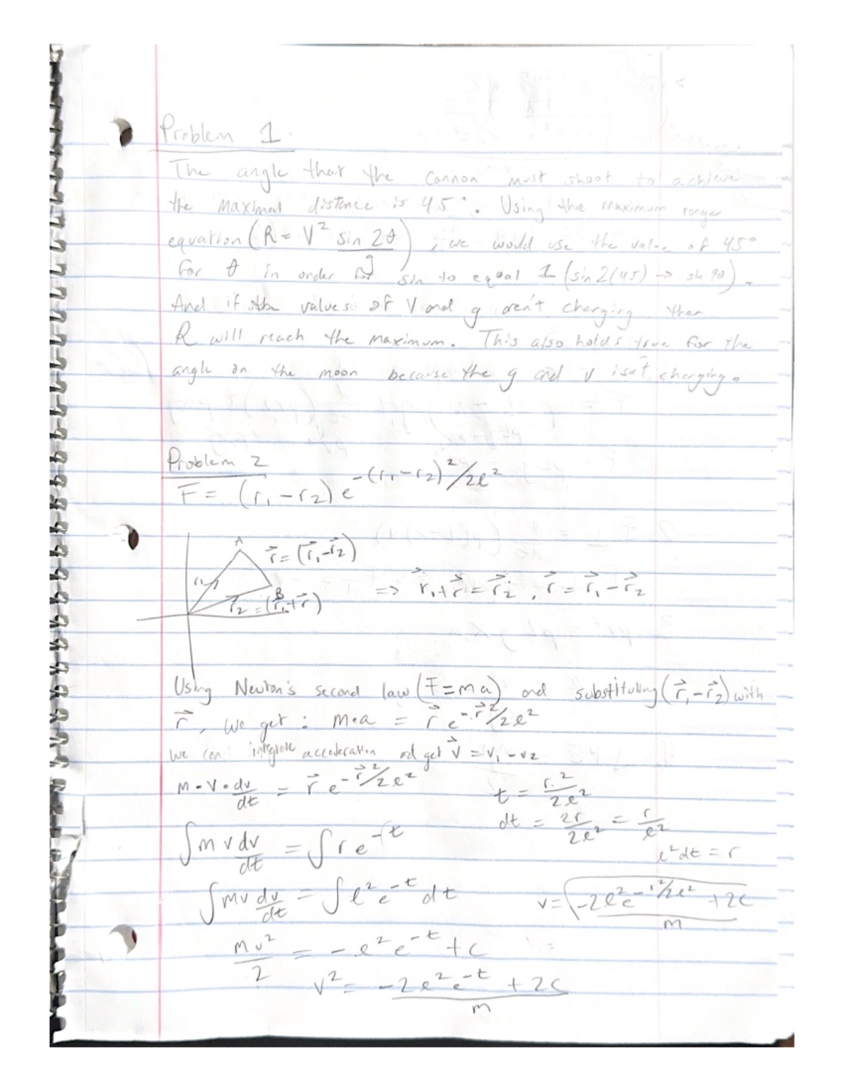 PHYS222HW1 - First Homework Assignment for PHYS 222 - Studocu