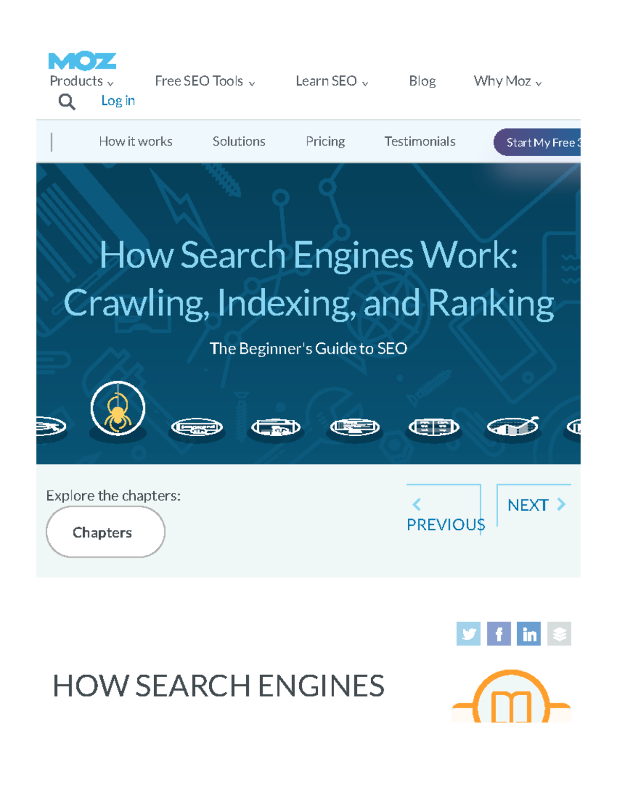 How Search Engines Work: Crawling, Indexing, and Ranking (SEO Guide ...